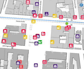 Abbildung der Zielgruppenkarte "Touristen"
