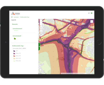 Abbildung der Benutzeroberfläche "Fachpläne"