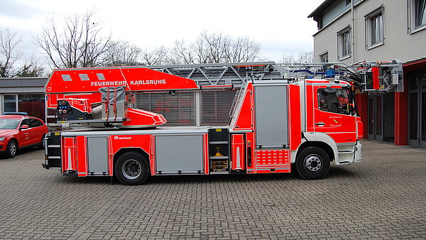 Drehleiter Beifahrerseite