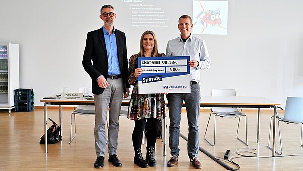 Schülerwettbewerb 5X500 Euro Grundschule Spielberg