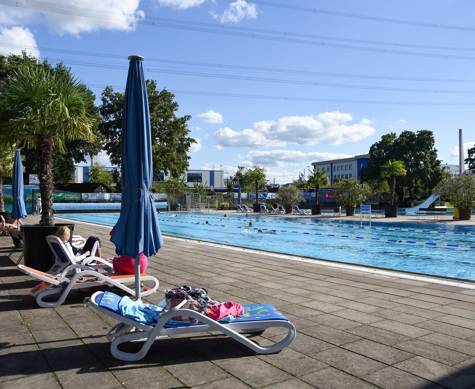 Becken des Sonnenbads in Karlsruhe